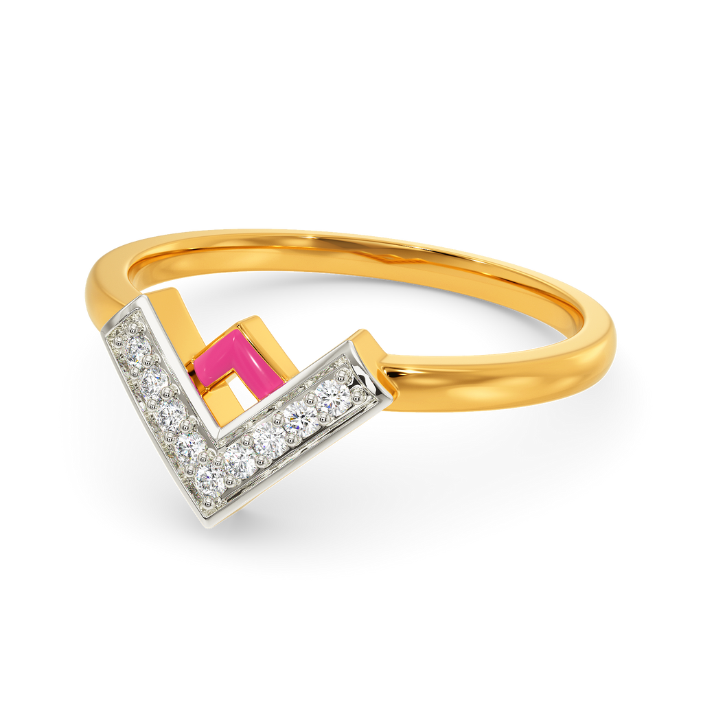 Blush Magic Diamond Rings