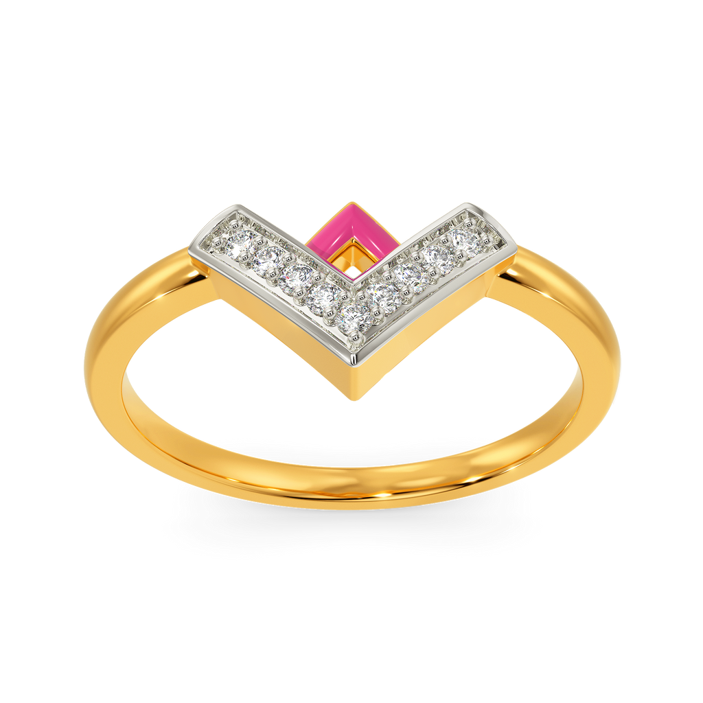 Blush Magic Diamond Rings