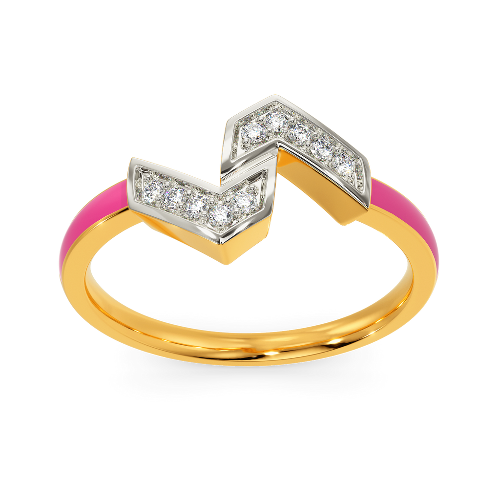 On The PInk Side Diamond Rings