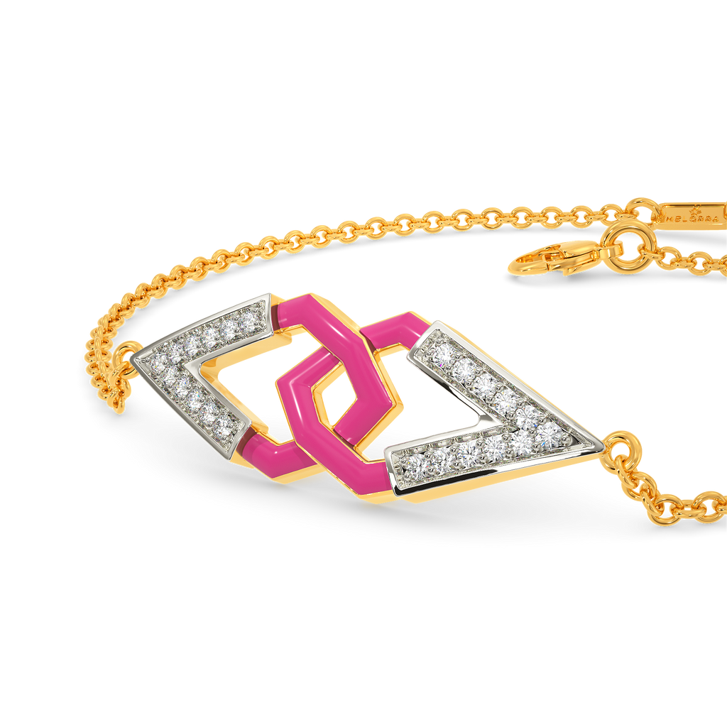 Pink Parade Diamond Bracelets