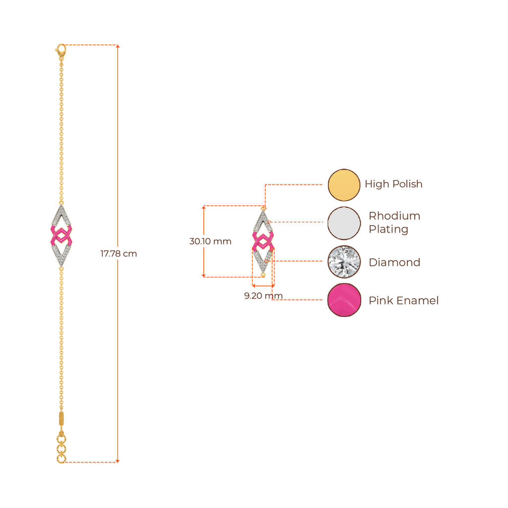 Pink Parade Diamond Bracelets
