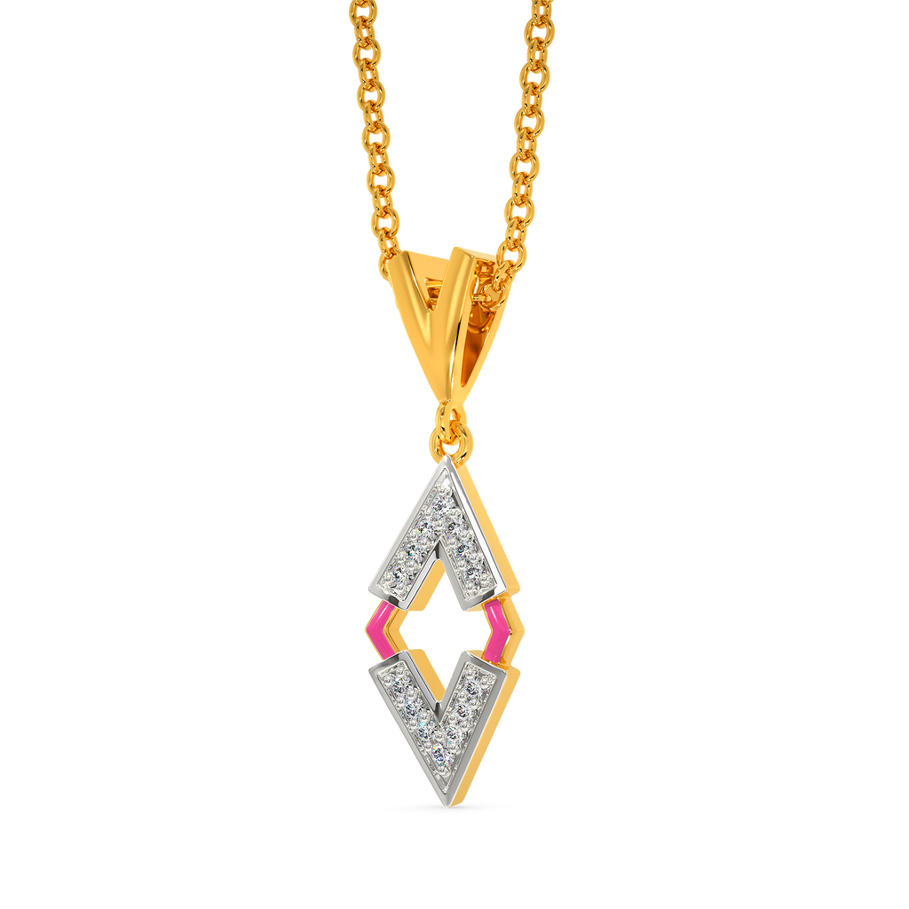 Pink Parade Diamond Pendants