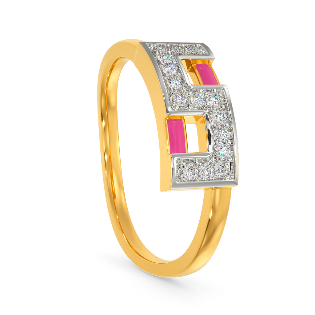 Total Pink Diamond Rings