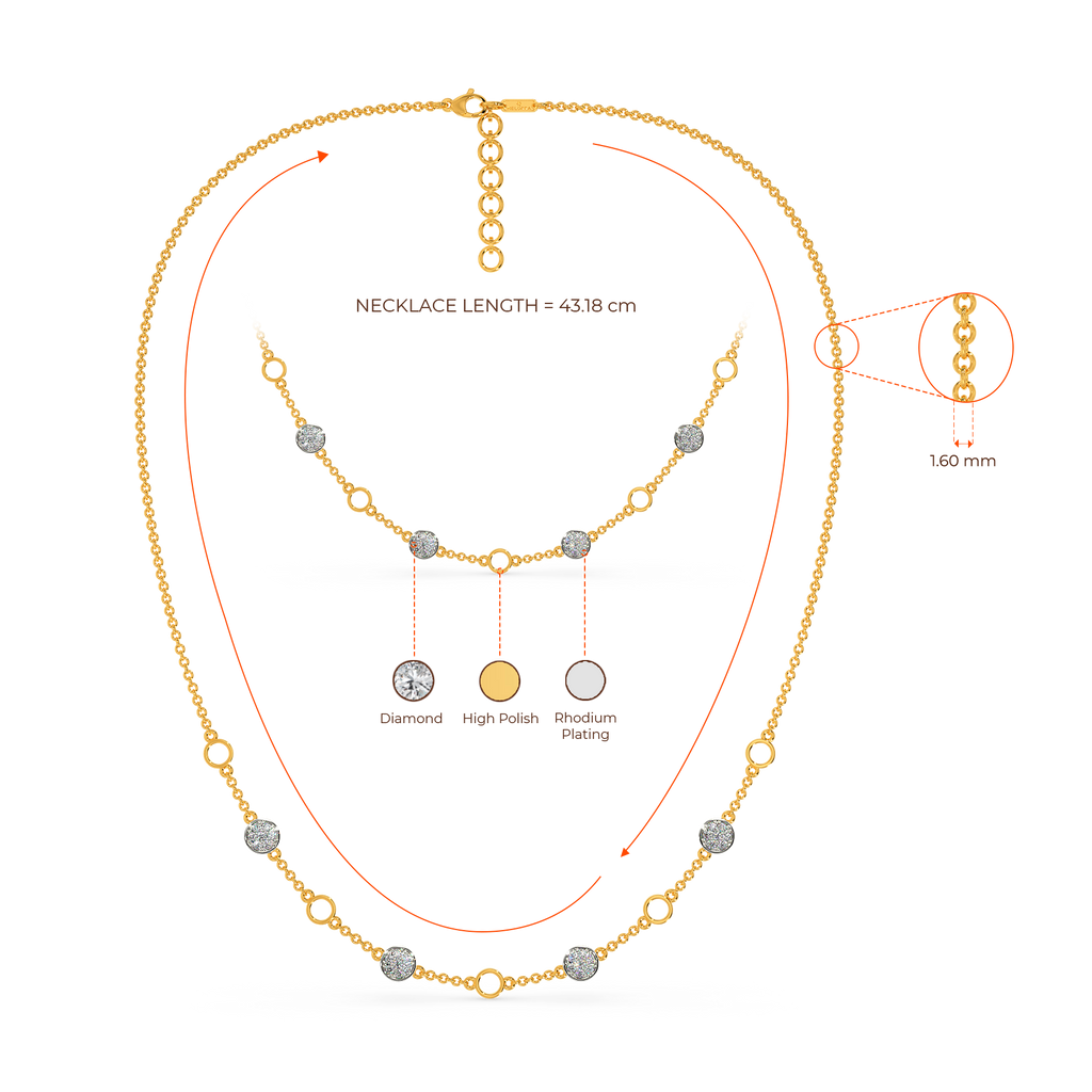 All About Polka Diamond Necklaces