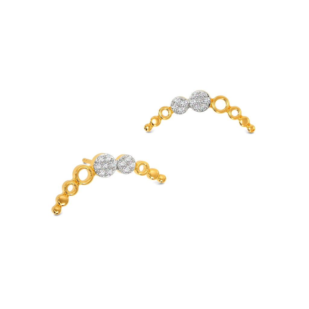 Polka Magic Diamond Earrings