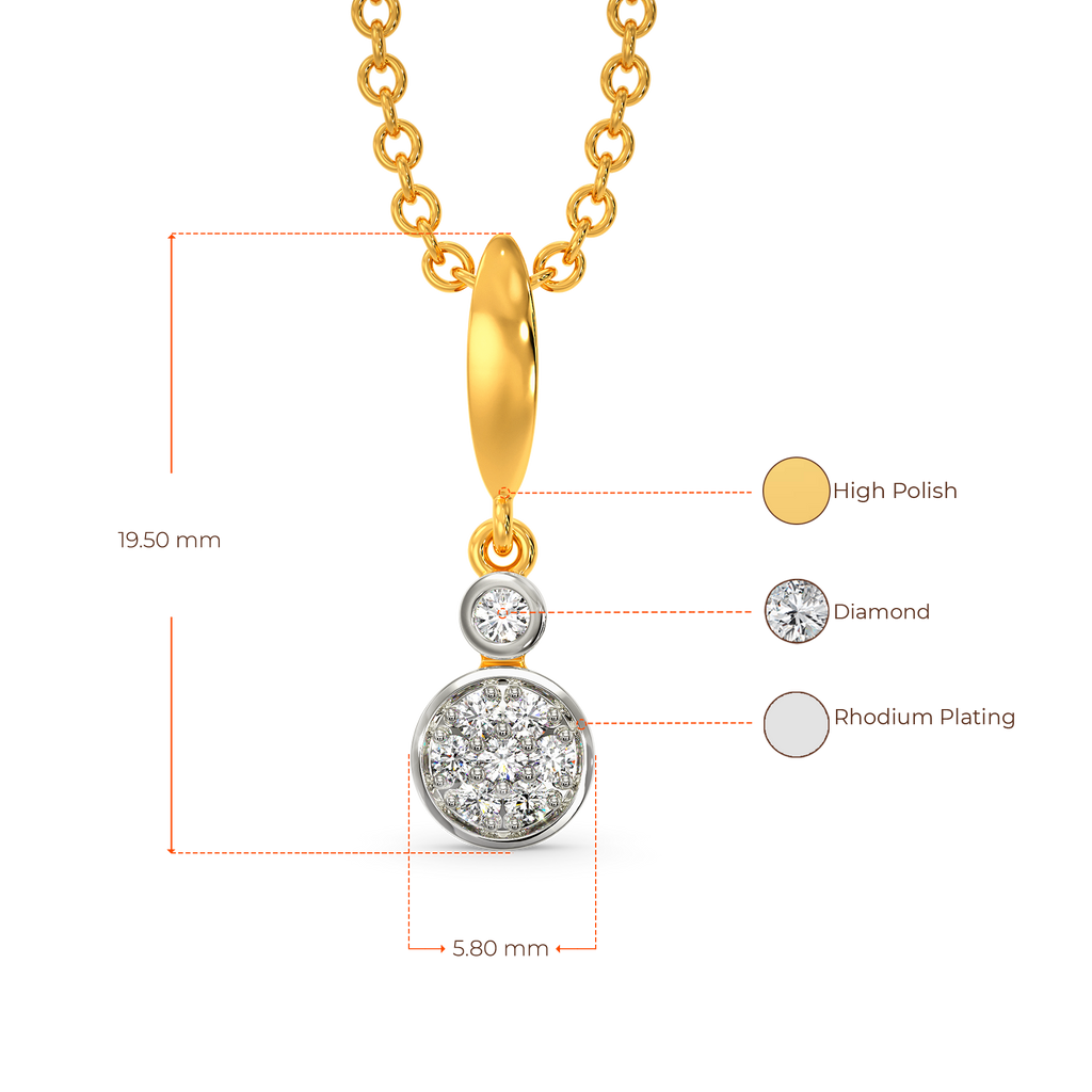 Polka Soul Diamond Pendants