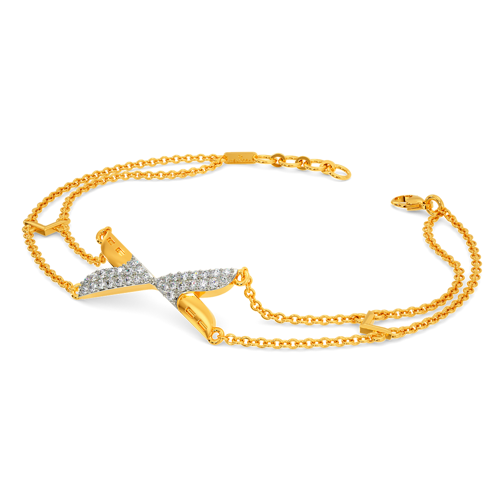 Denim on Denim Diamond Bracelets