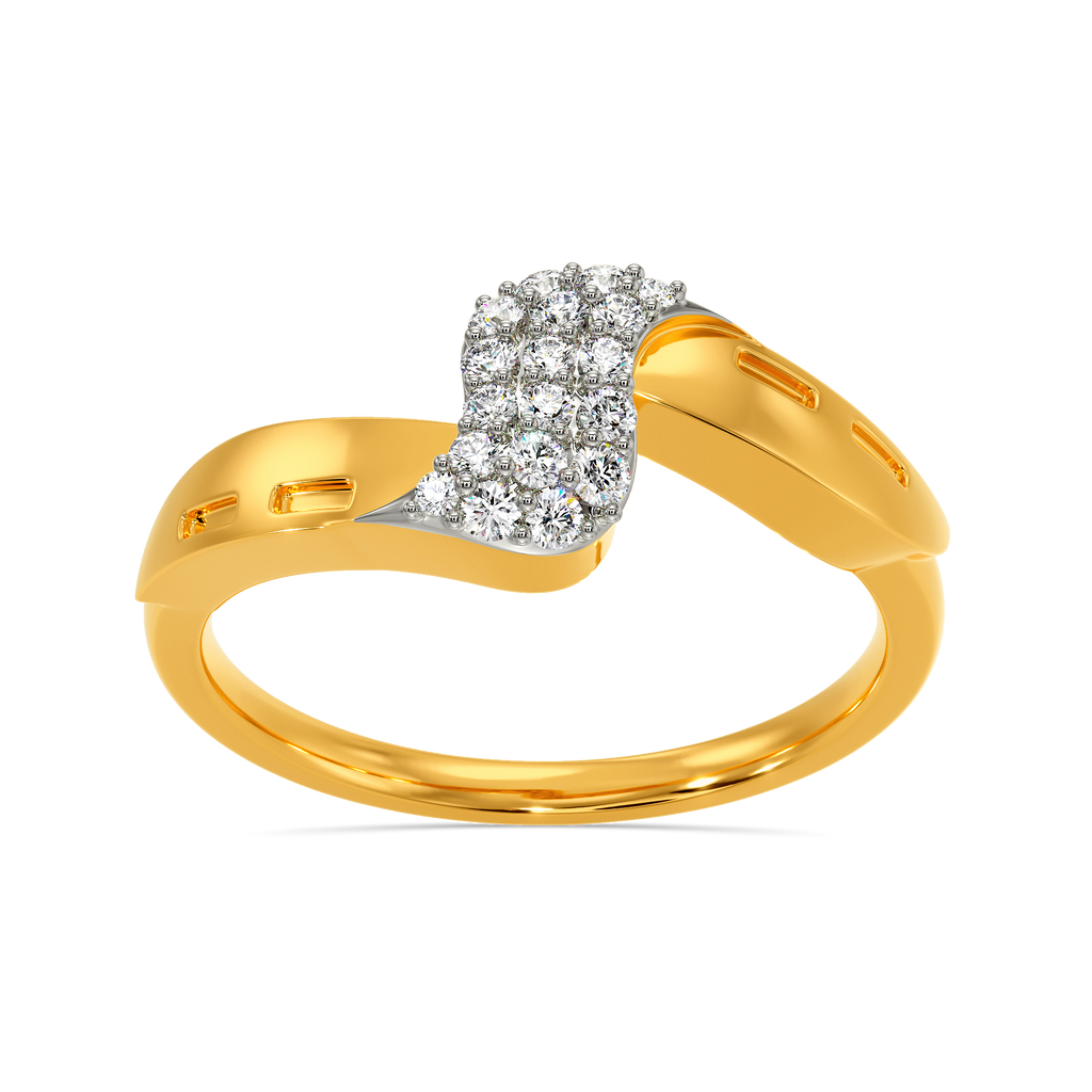 Denim on Denim Diamond Rings