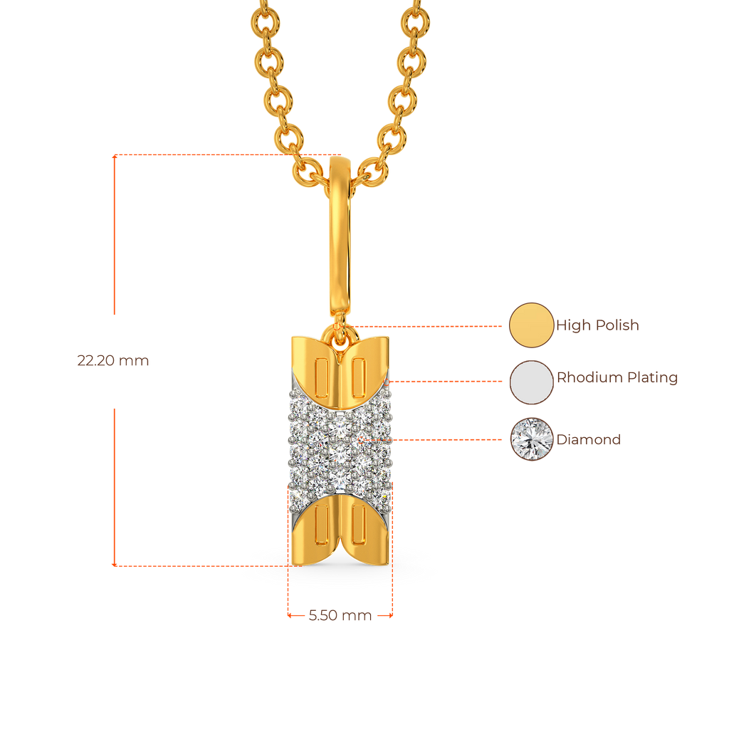 Mood for Denim Diamond Pendants