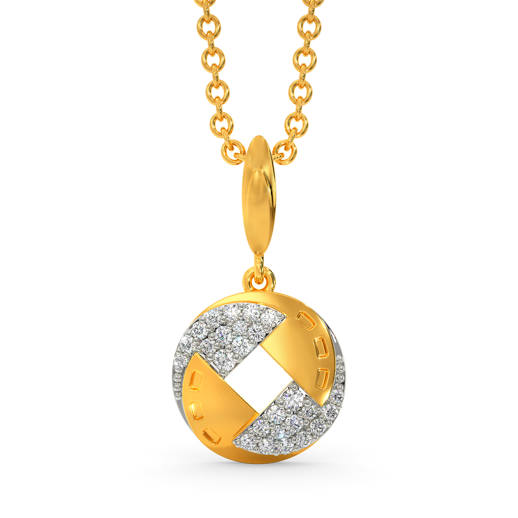 Just Denim It Diamond Pendants