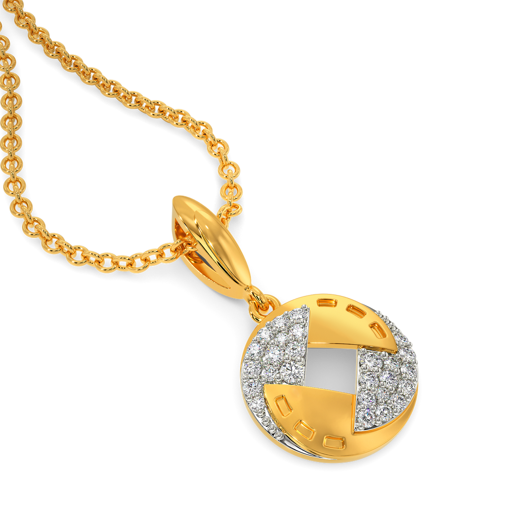 Just Denim It Diamond Pendants