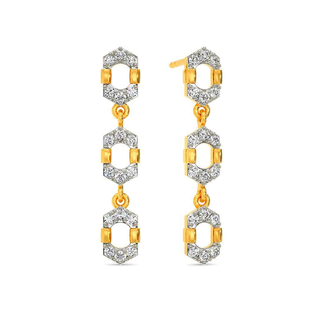 Effortlessly Minimal Diamond Earrings