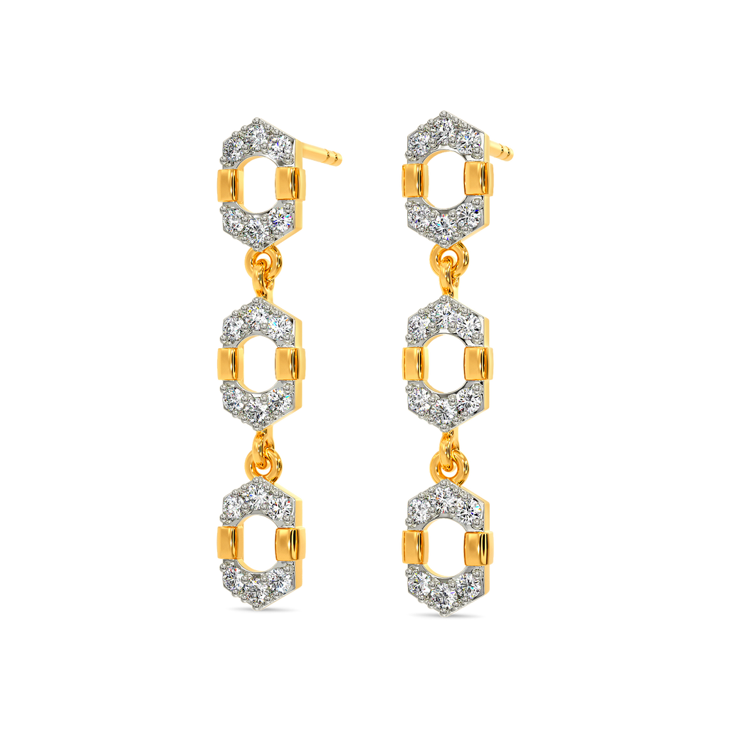 Effortlessly Minimal Diamond Earrings