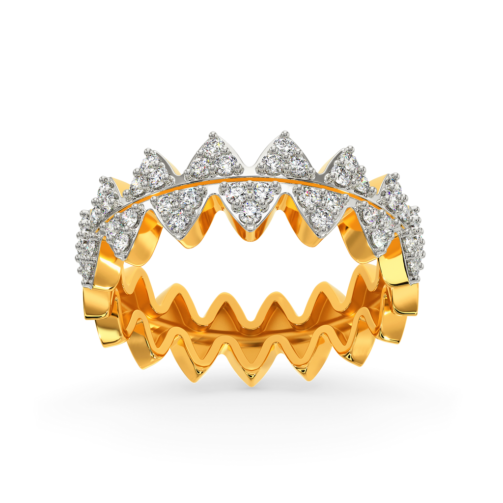 Becoming Minimalist Diamond Rings