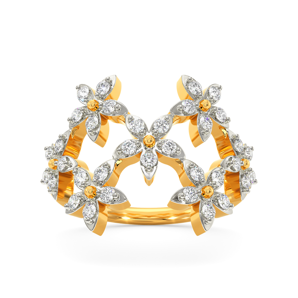 More than Florals Diamond Rings