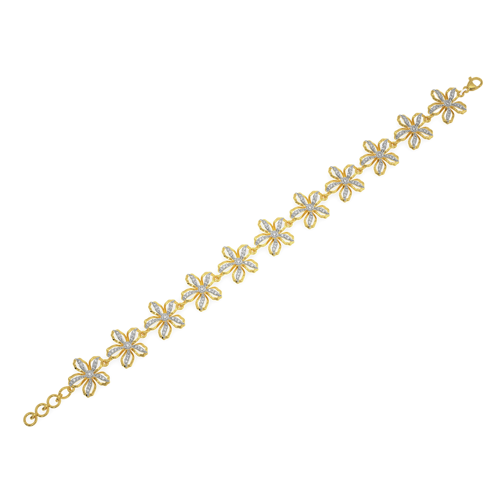 Petals Story Diamond Bracelets