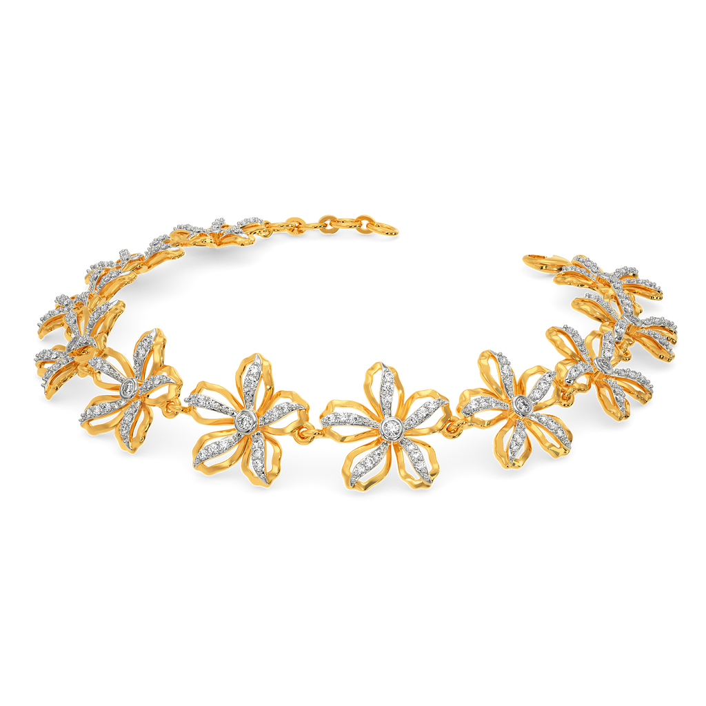 Petals Story Diamond Bracelets