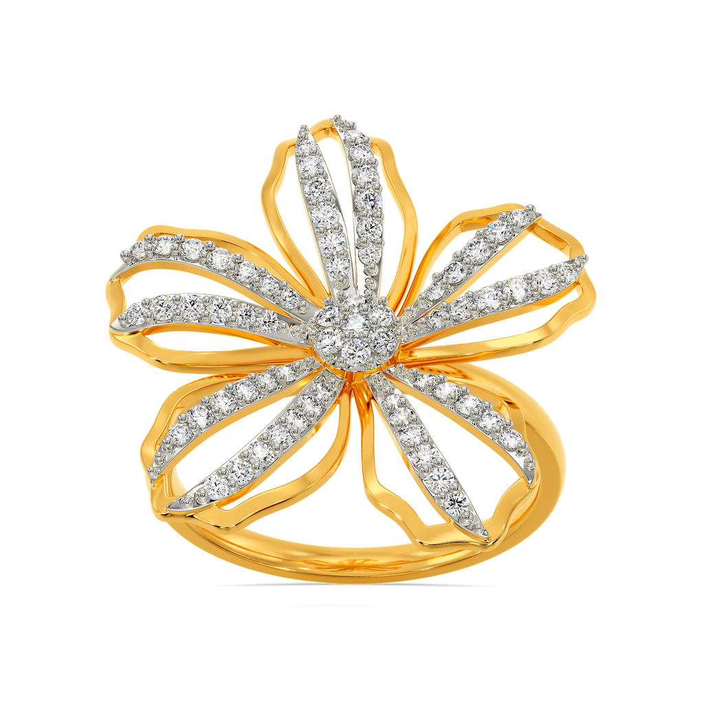 Petals Story Diamond Rings