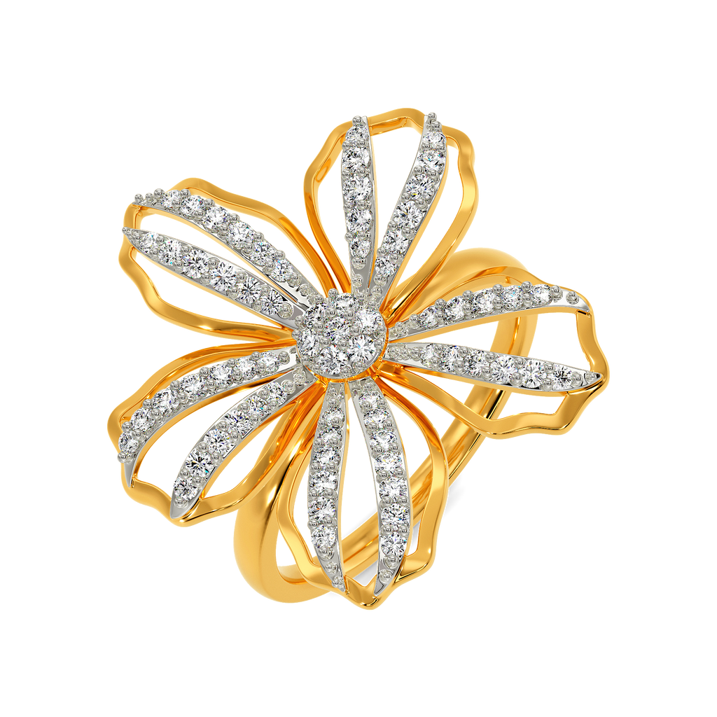 Petals Story Diamond Rings