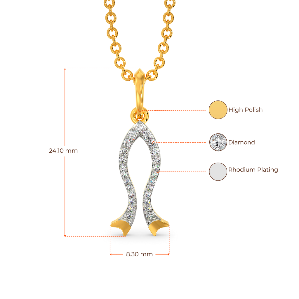 On a Beach Vacay Diamond Pendants