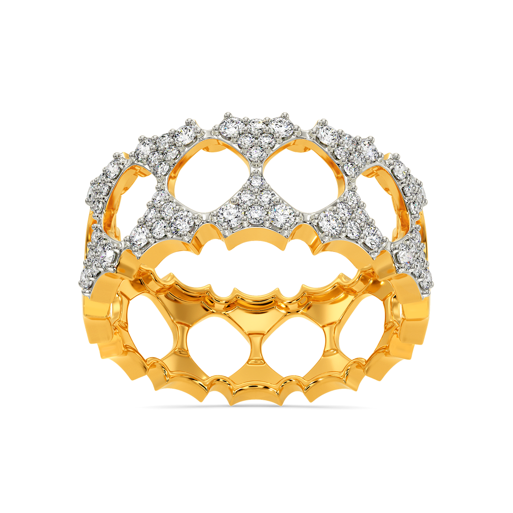 Water Nymph Diamond Rings