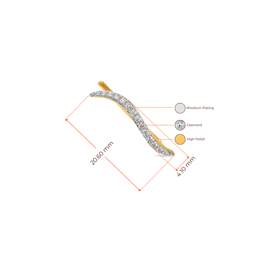 Nixie Diamond Earrings