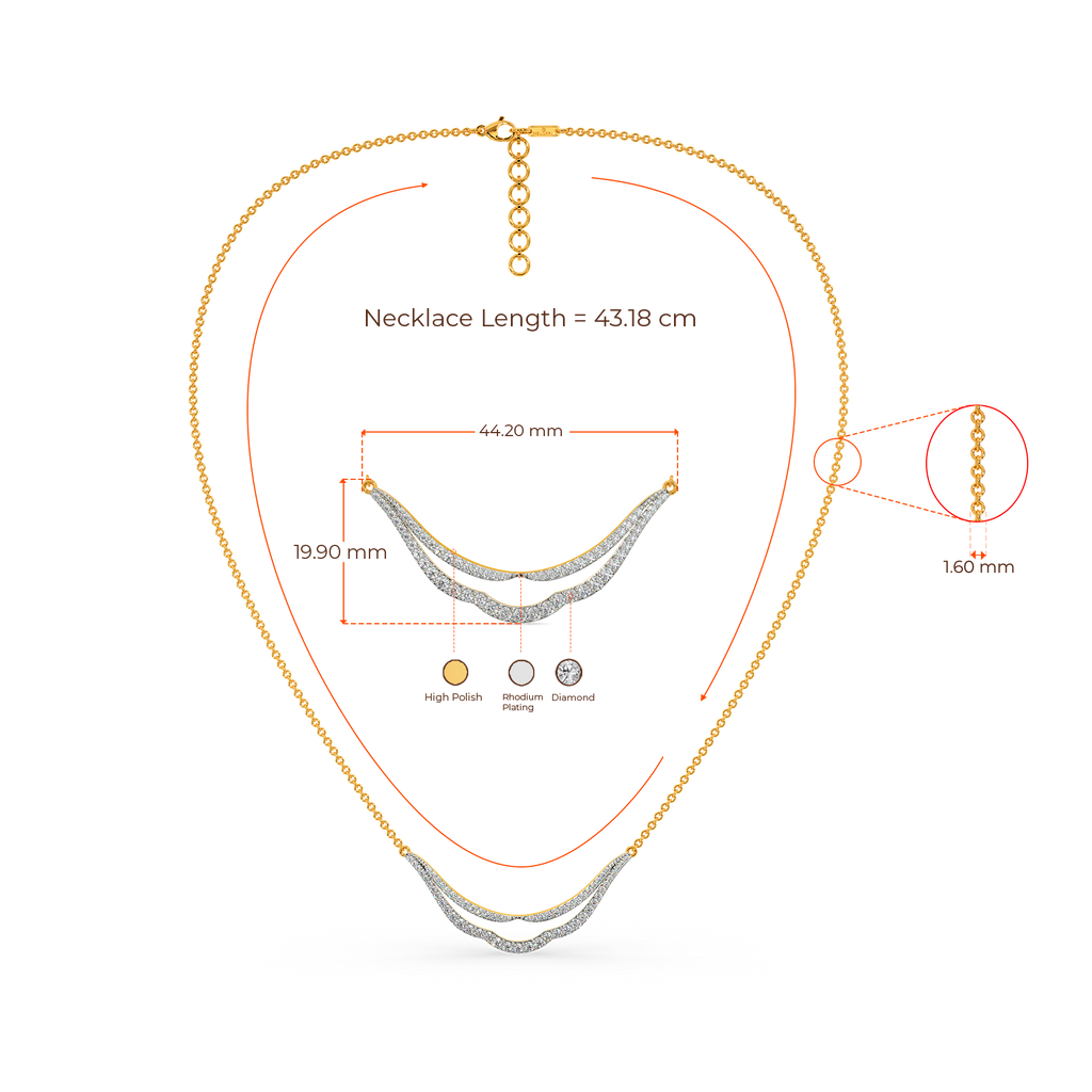 Nixie Diamond Necklaces
