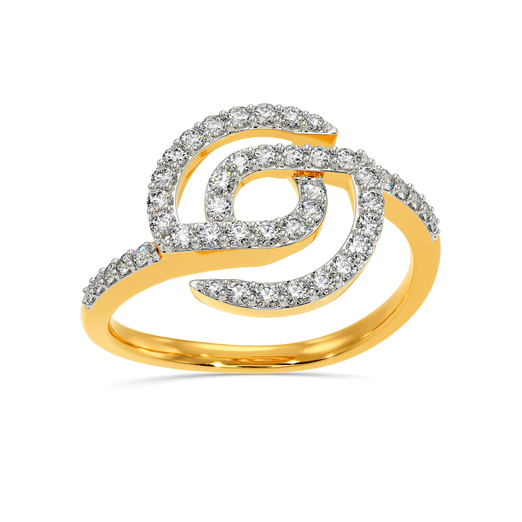 Print Nostalgia Diamond Rings