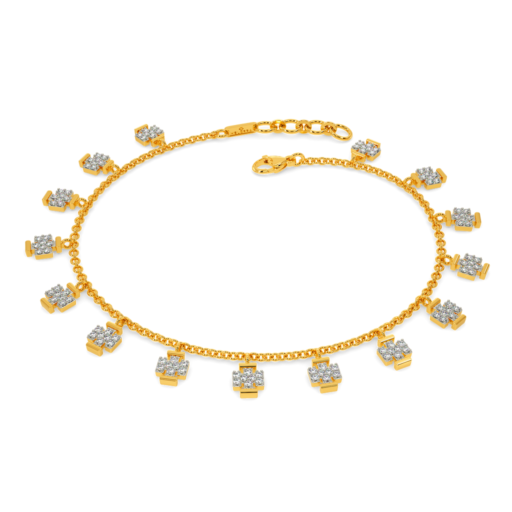 Print Fusion Diamond Bracelets