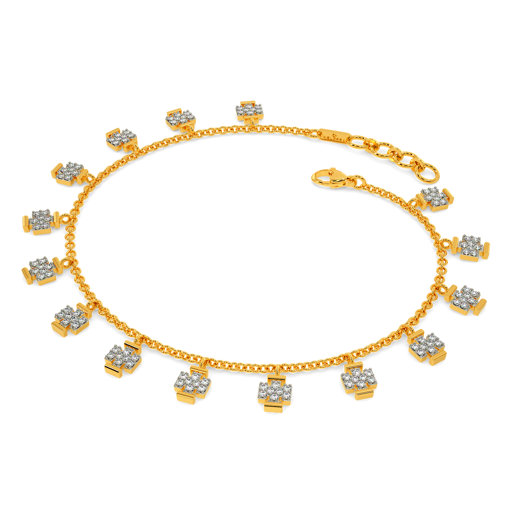 Print Fusion Diamond Bracelets