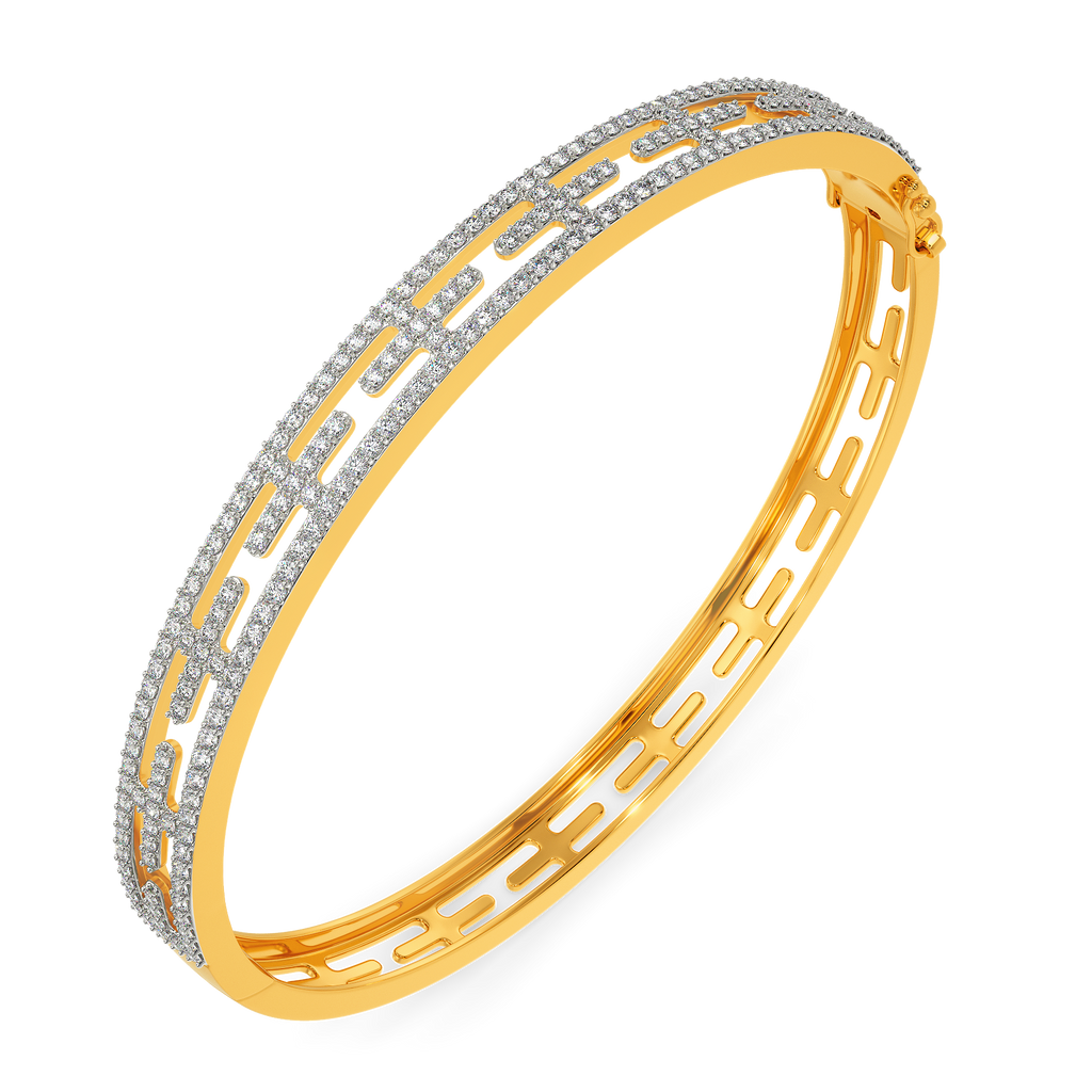 Print Magic Diamond Bangles