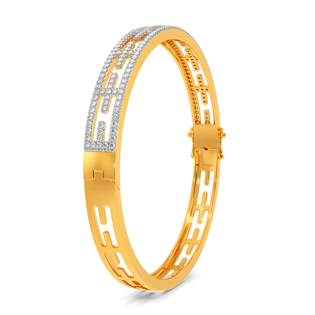 Print Magic Diamond Bangles