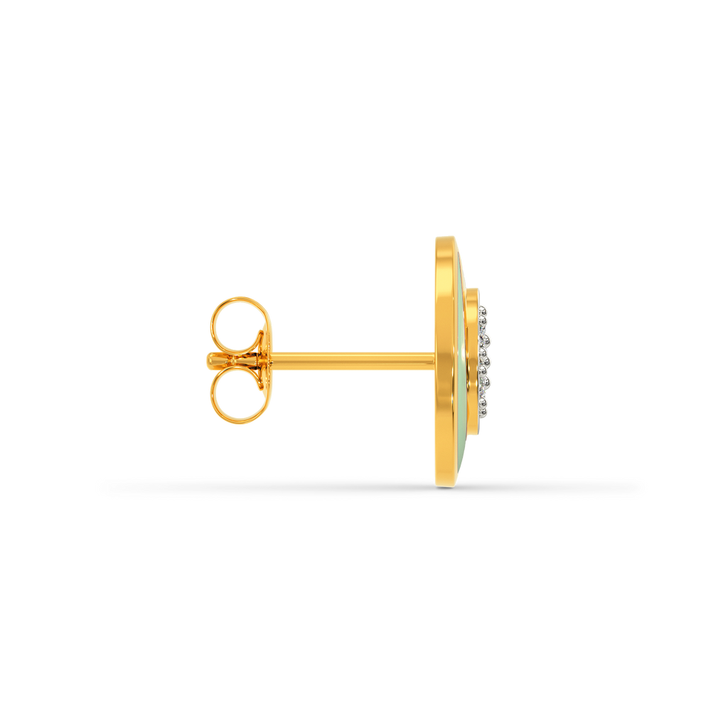 In a Scoop Mood Diamond Earrings