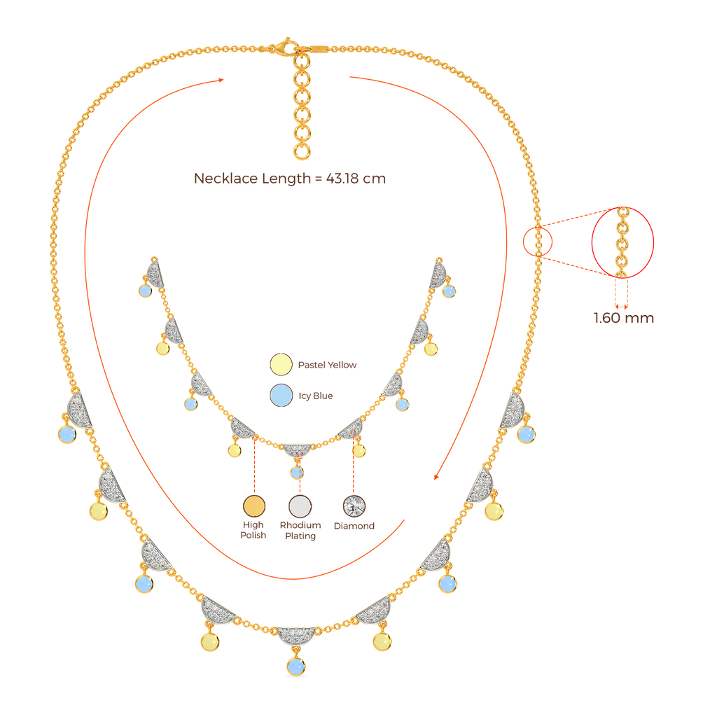 Touch of Sweetness Diamond Necklaces