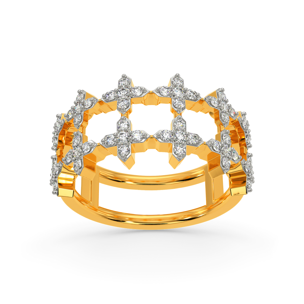 Lace Love Diamond Rings