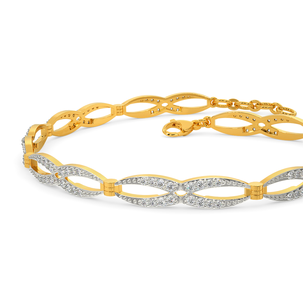 Rise n Grey Diamond Bracelets