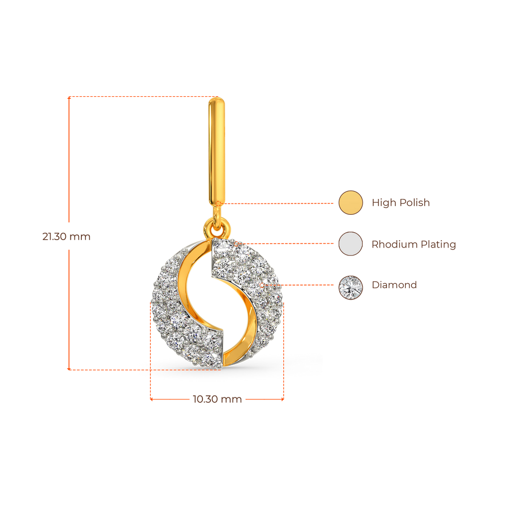 Lil More About You Diamond Earrings