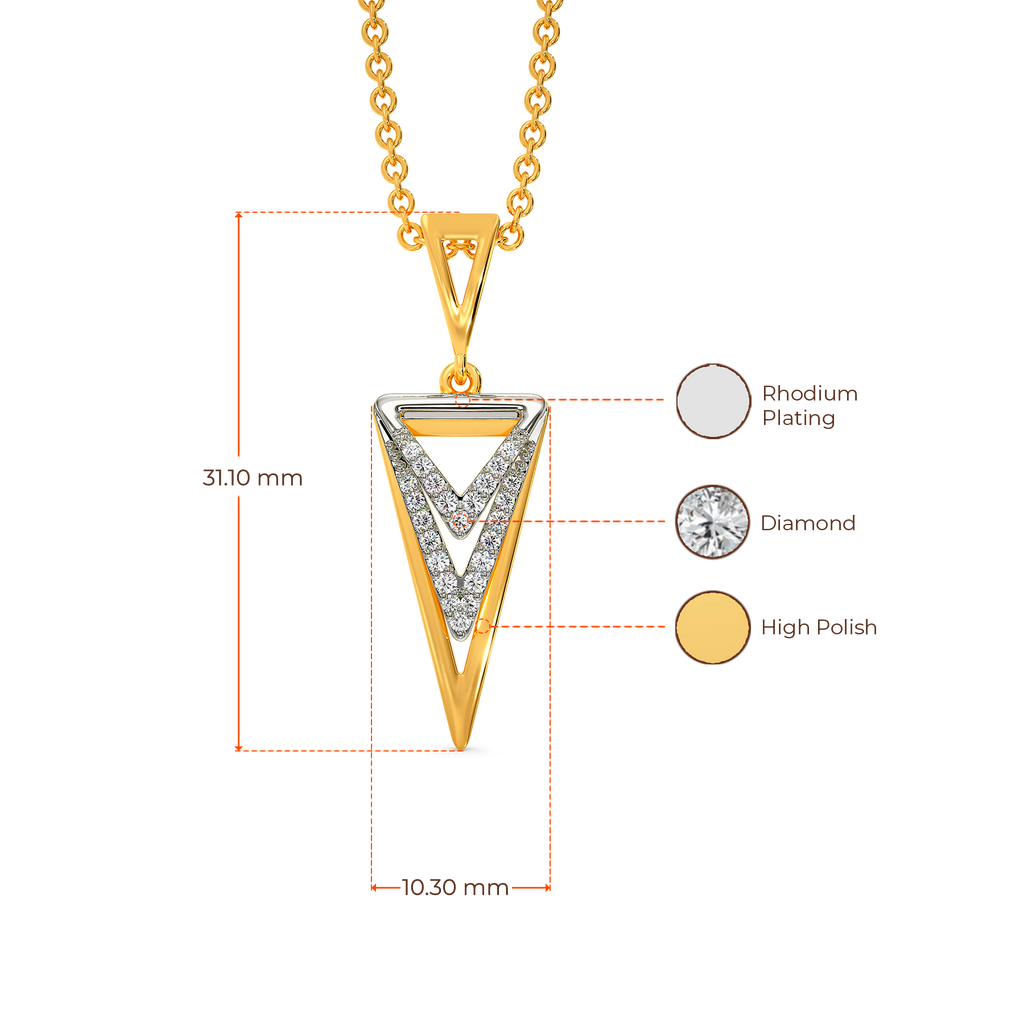 Volume Mania Diamond Pendants