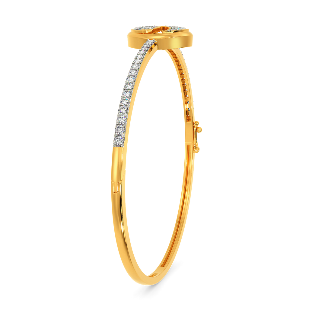 Smudged N Smokey Diamond Bangles