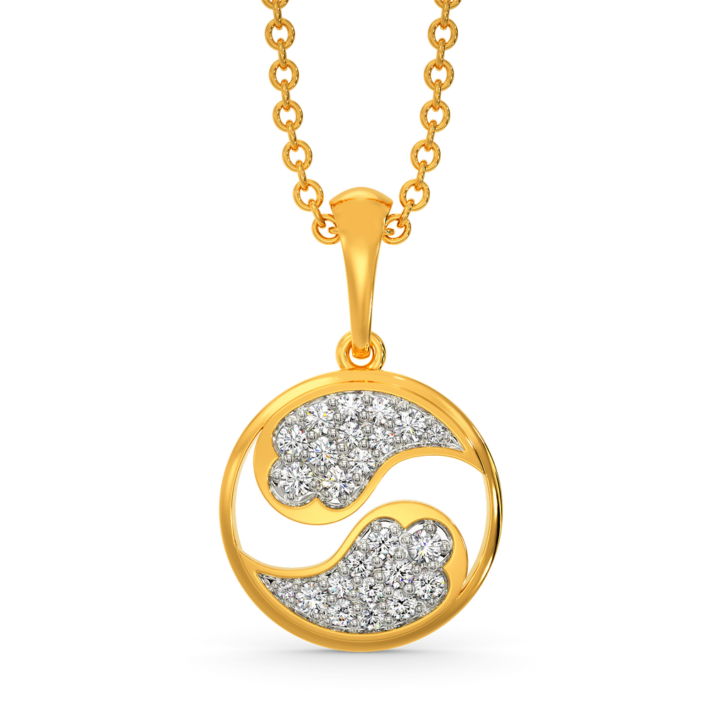 Smudged N Smokey Diamond Pendants