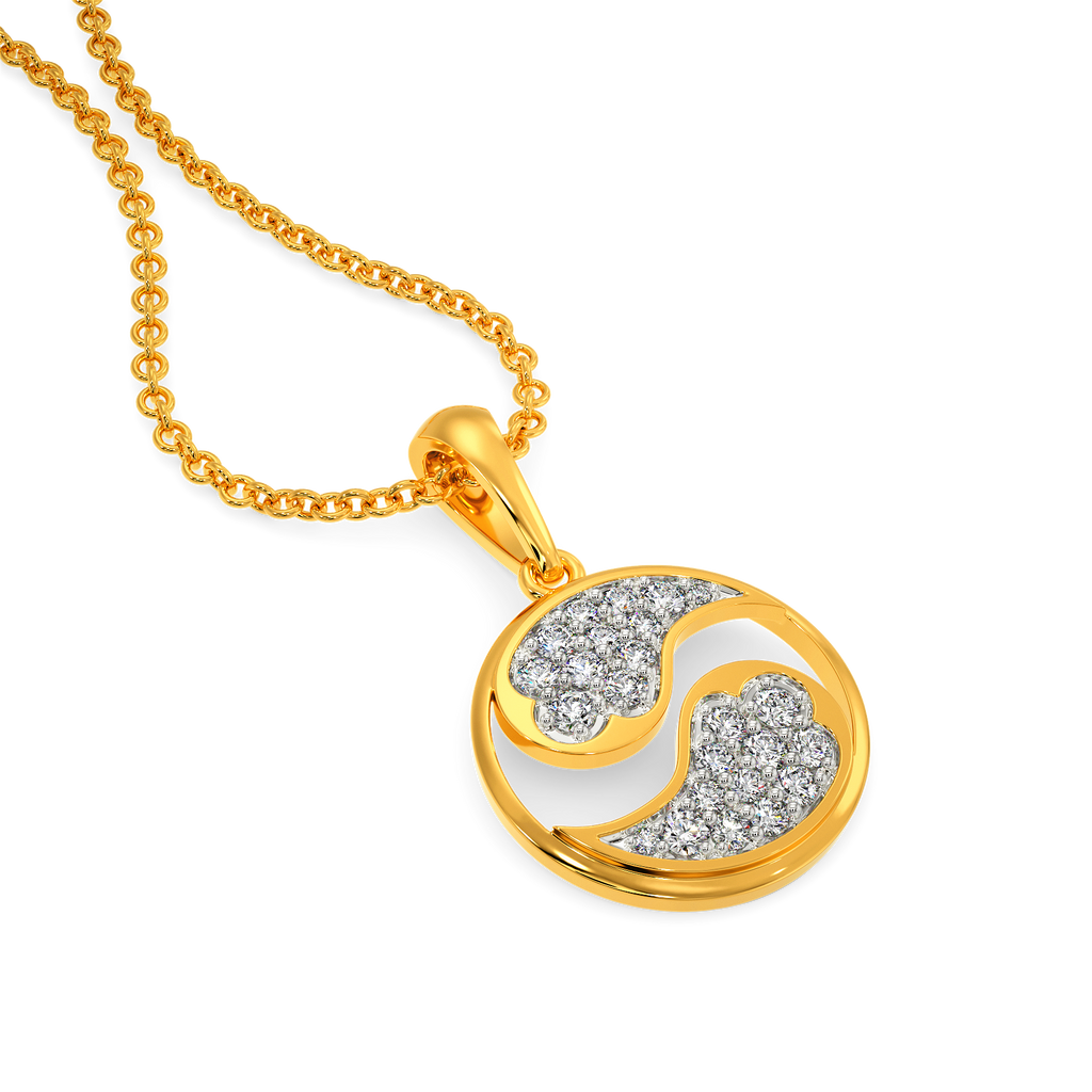 Smudged N Smokey Diamond Pendants