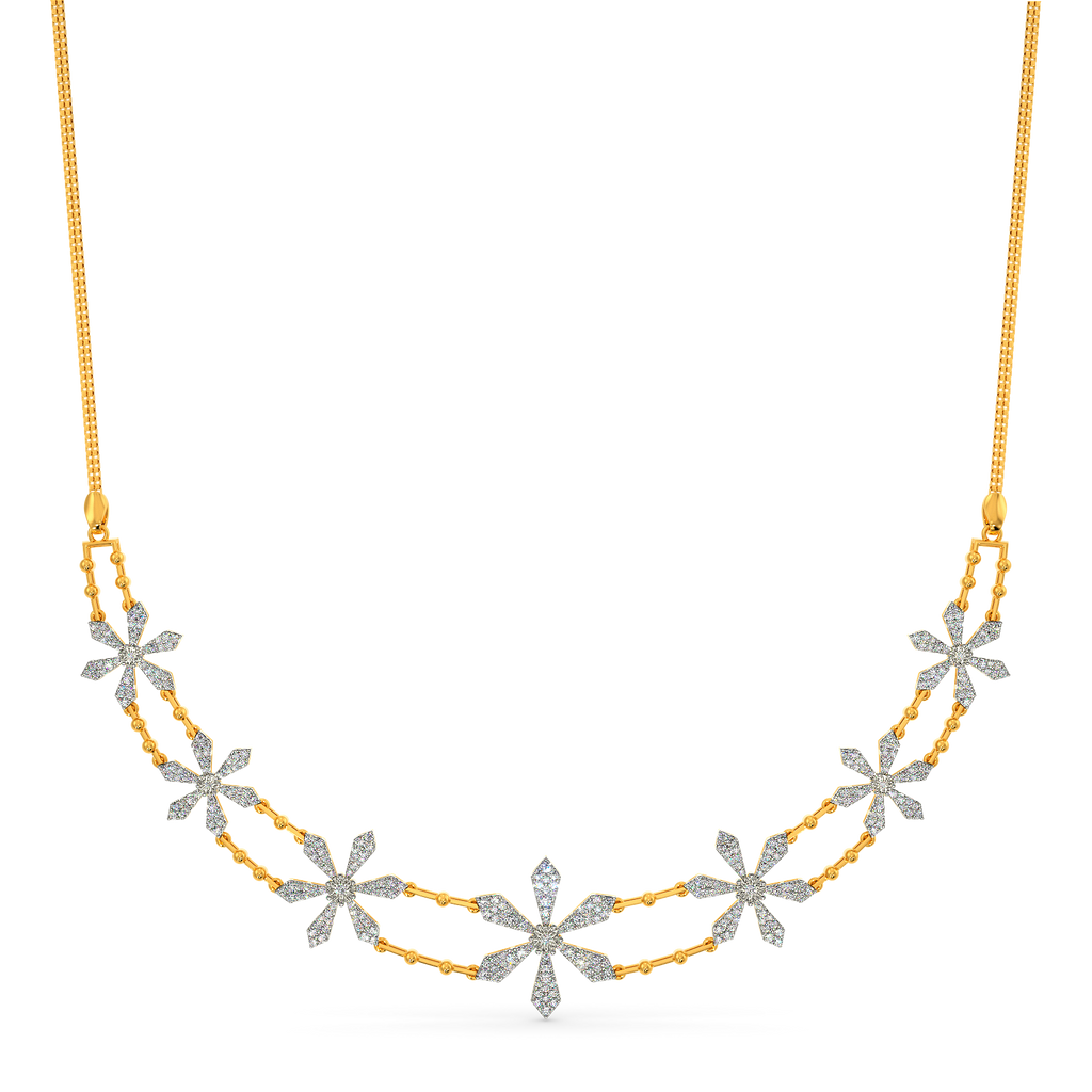 Beads Speak Diamond Necklaces