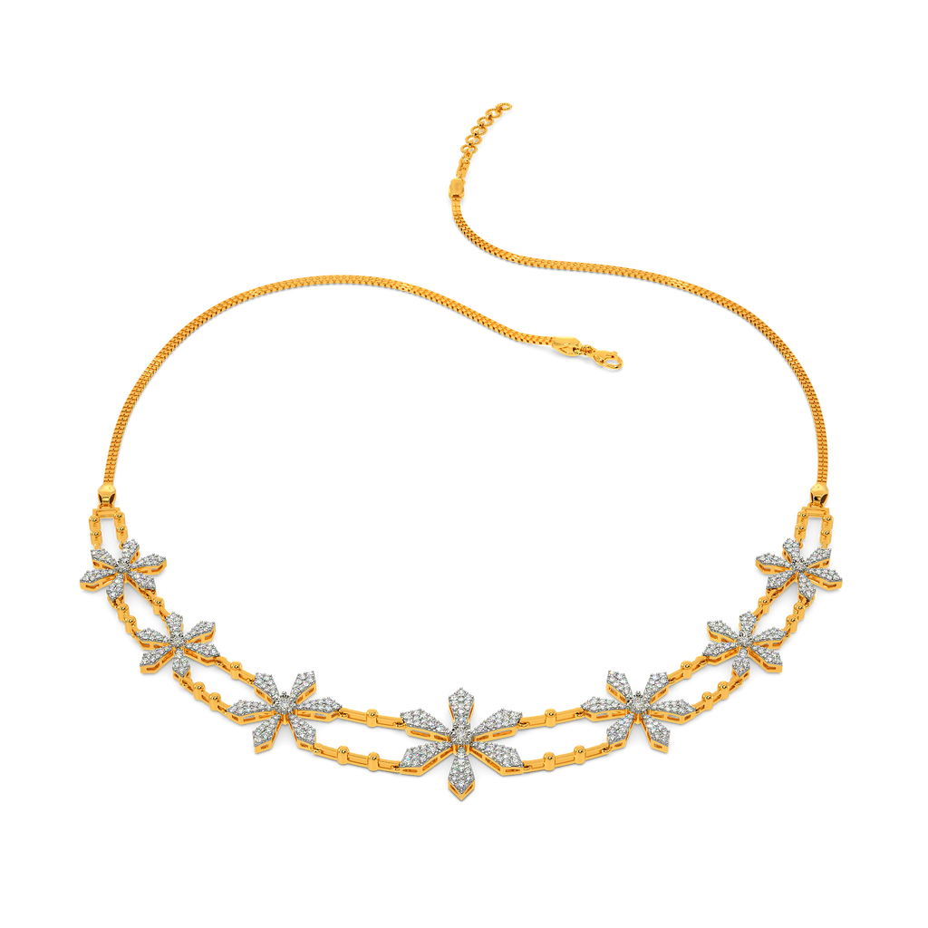 Beads Speak Diamond Necklaces