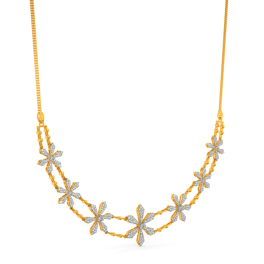 Beads Speak Diamond Necklaces