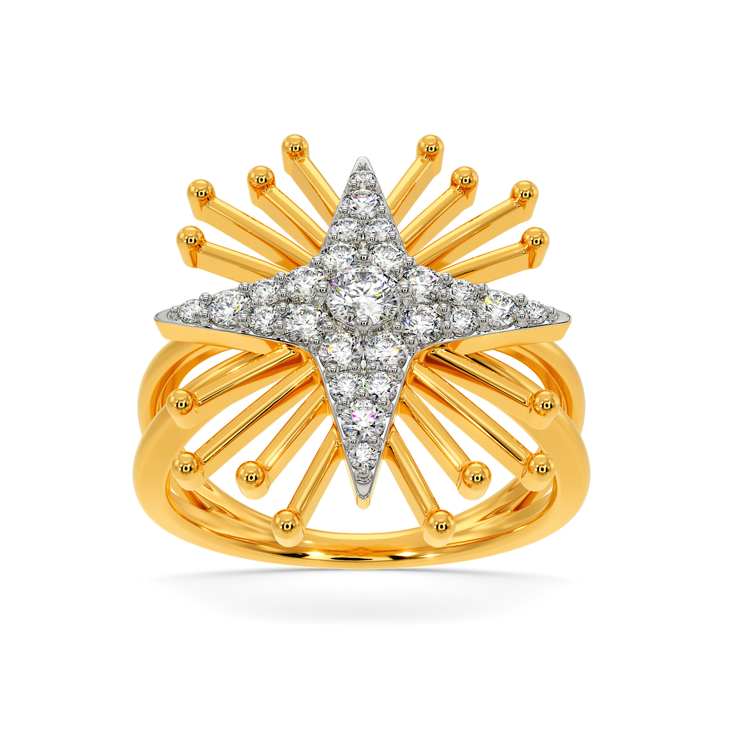 Just Beaded Diamond Rings