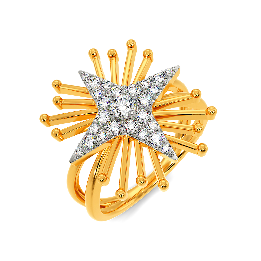 Just Beaded Diamond Rings