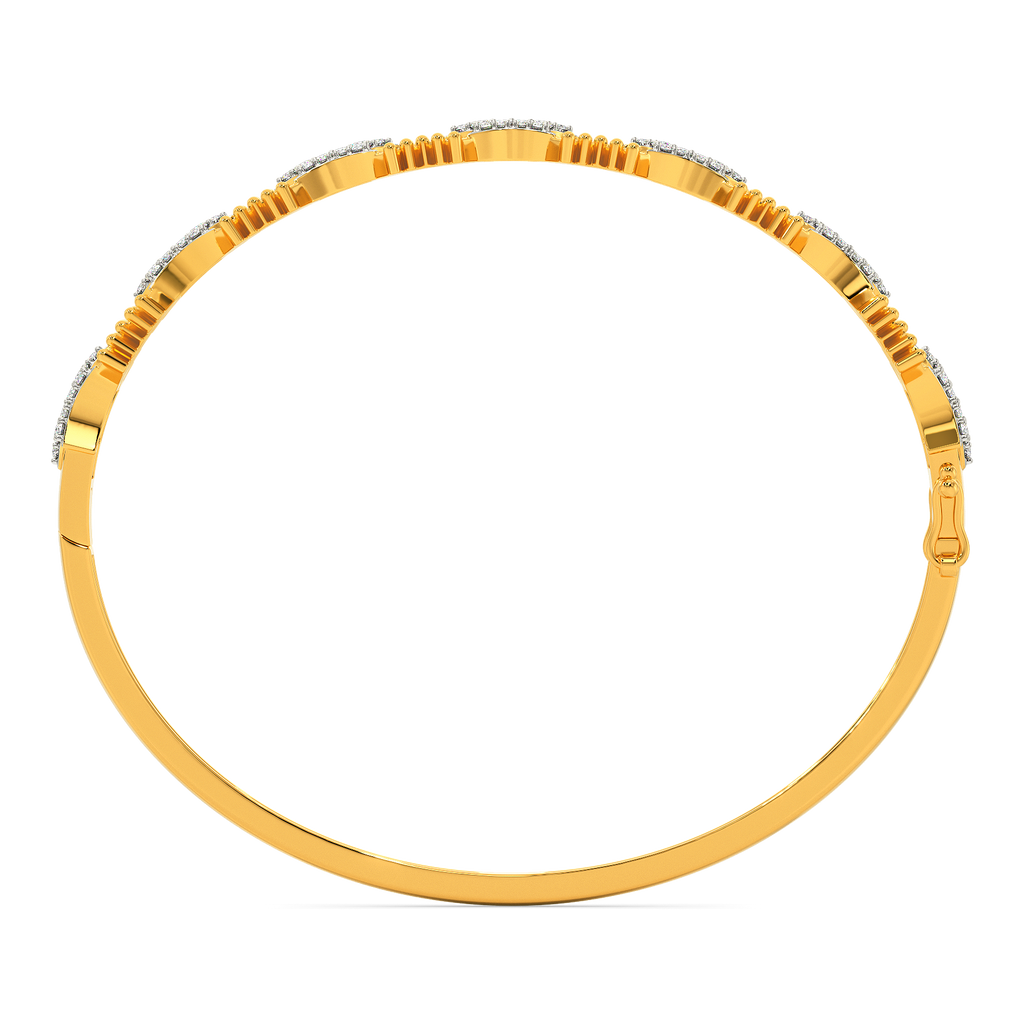 Playful Beads Diamond Bangles