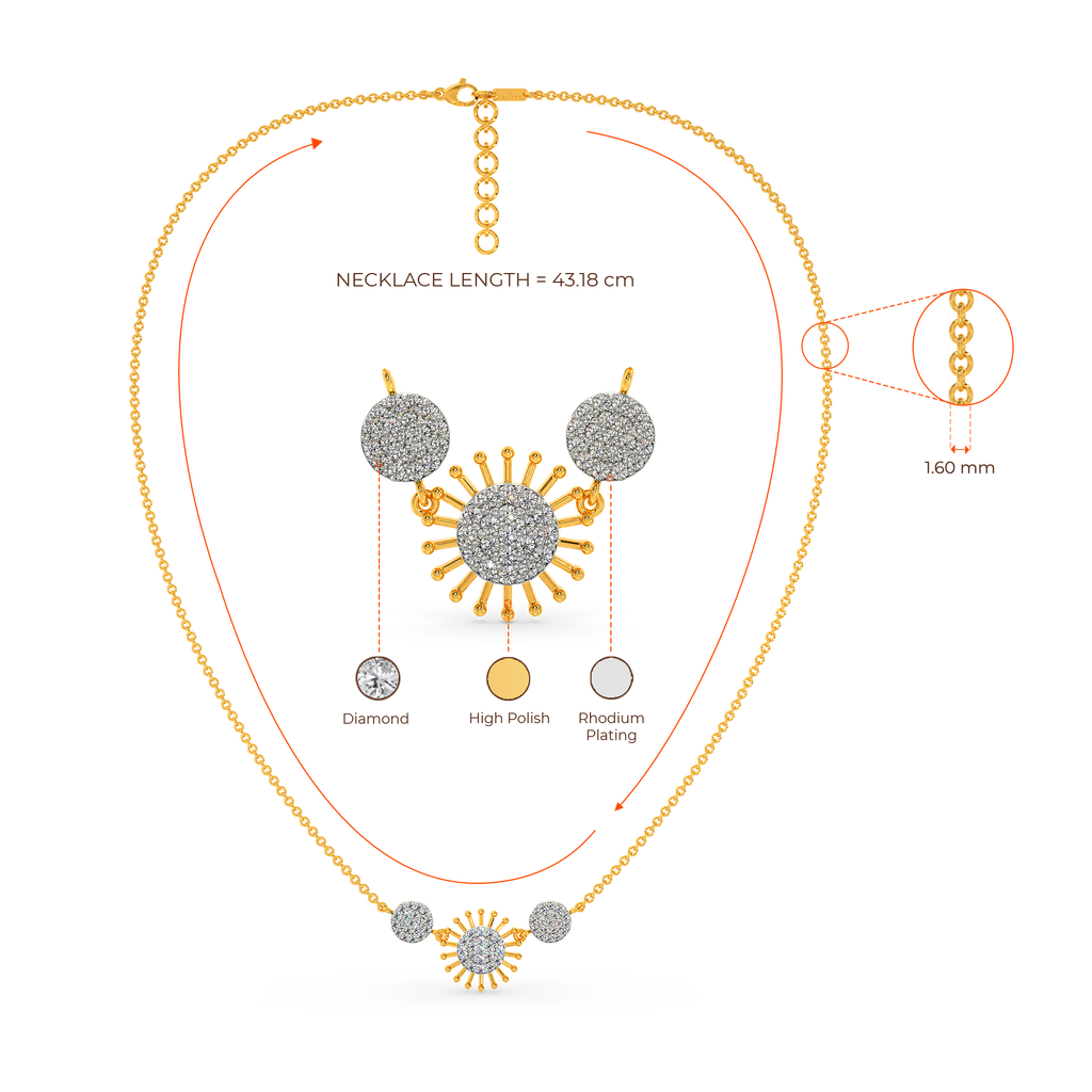 Beadazzled Diamond Necklaces
