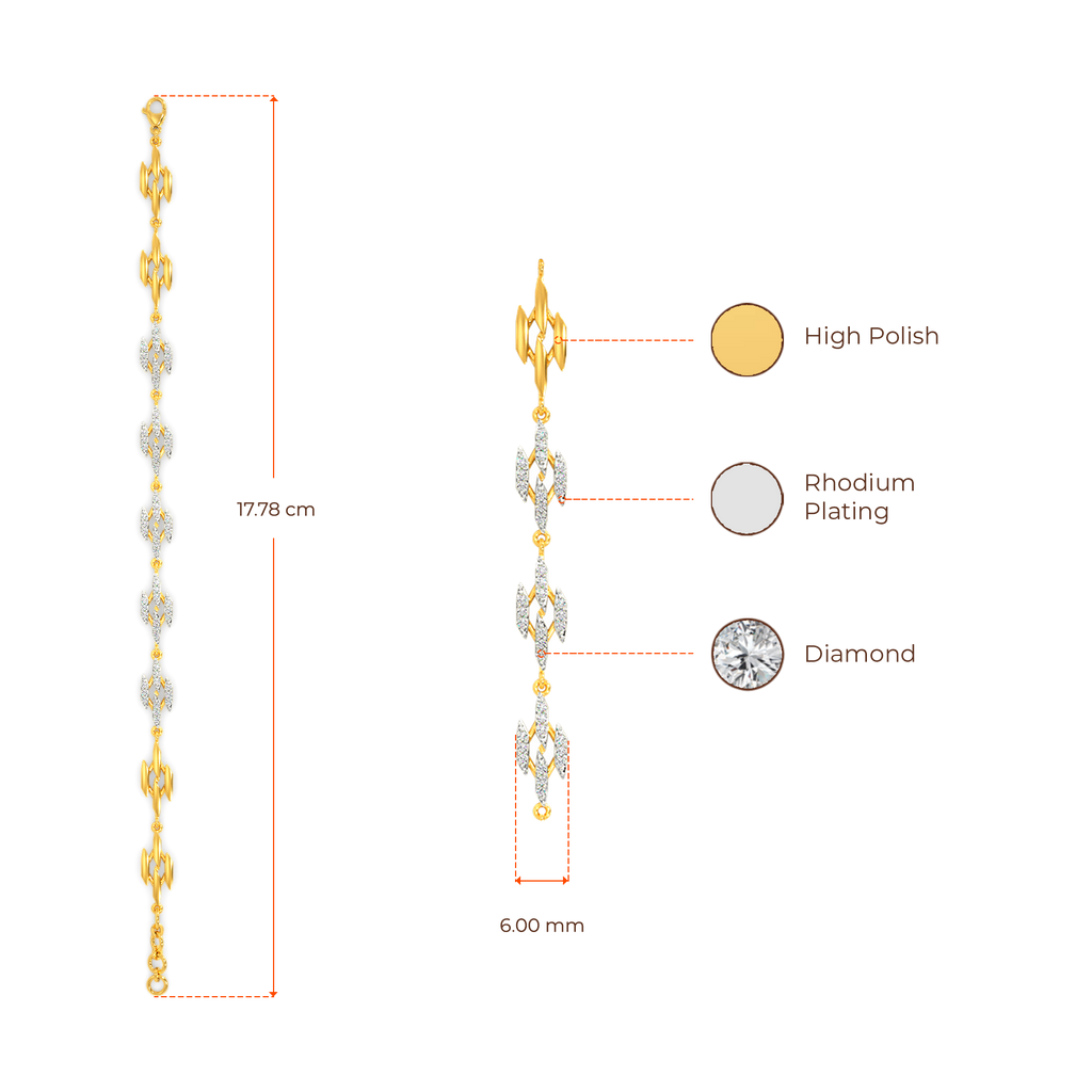 Dazzling Genesis Diamond Bracelets
