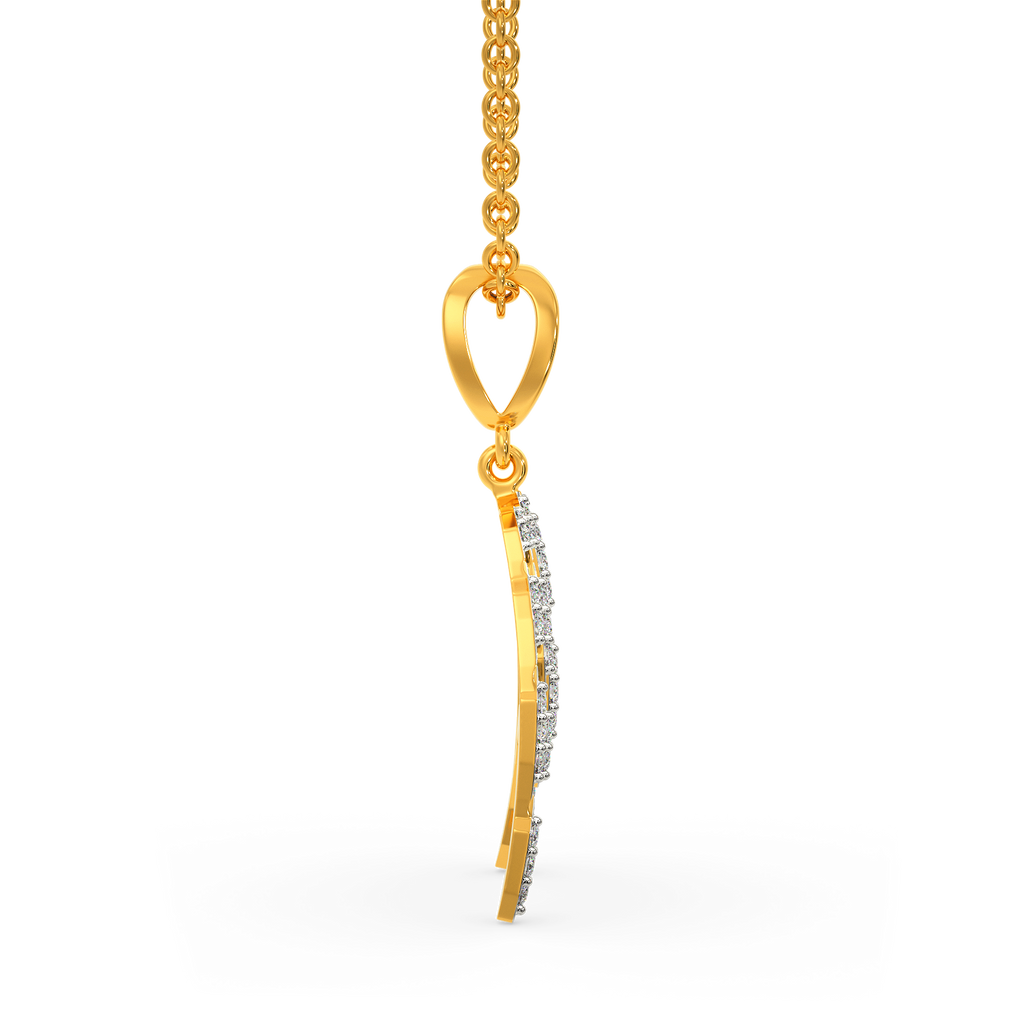 Futuristic Muse Diamond Pendants